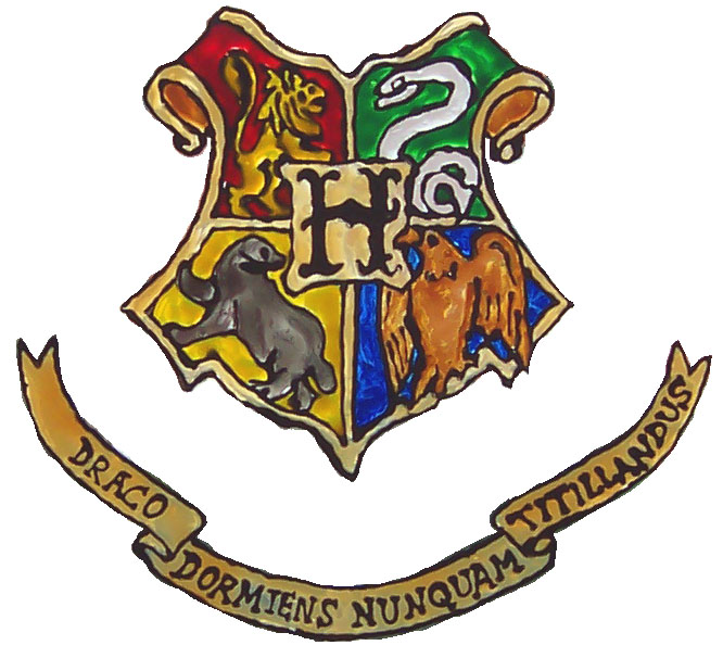 Hogwarts Wappen Crest Windowcolor