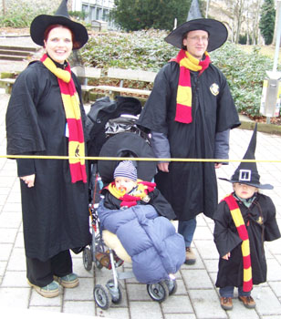 Fasnet 2008 Harry Potter Familie